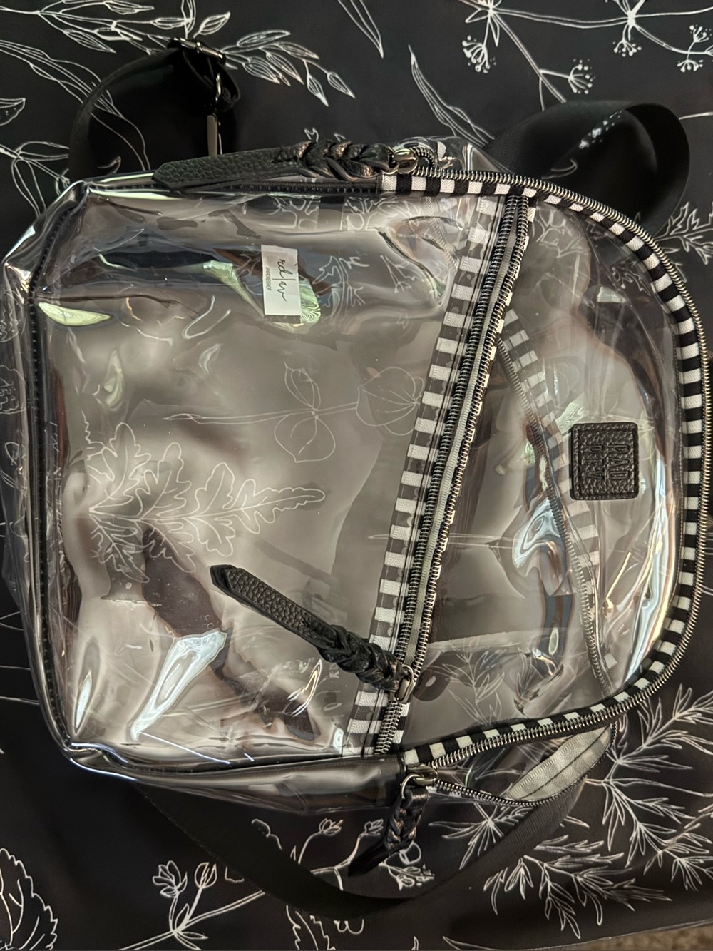 Rad Rev Clear Concert Backpack